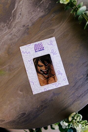 Стикеры объемные