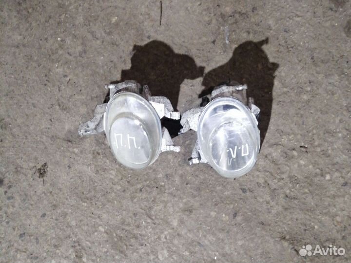 Противотуманки peugeot 206