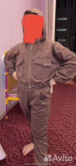 Костюм sport шик на девочек на рост 134-146