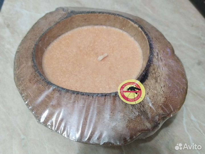 Новая свеча для отпугивания насекомых