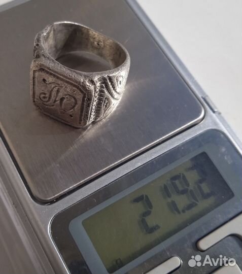 Серебряный перстень