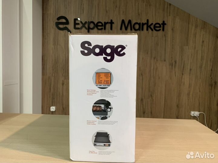 Контактный гриль Sage BGR840