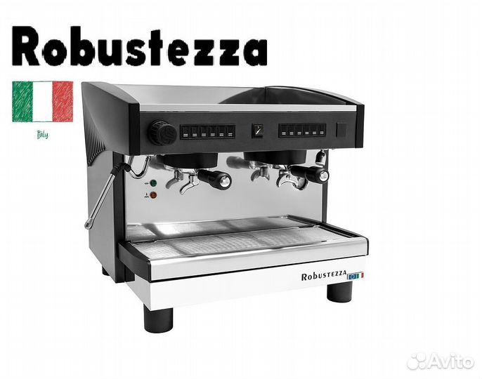 Кофемашина Robustezza ST2E compact 2 высокие гр