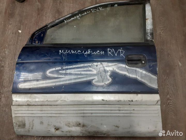 Дверь передняя левая Mitsubishi Rvr N11W 4D68 1993