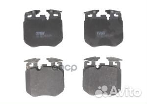 Колодки тормозные дисковые перед GDB2147 TRW