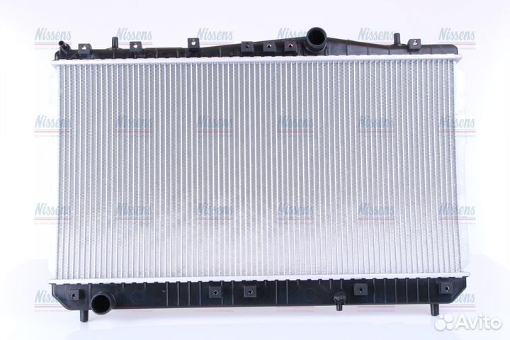 Радиатор охлаждения двс chevrolet rezzo (2005) 1.6