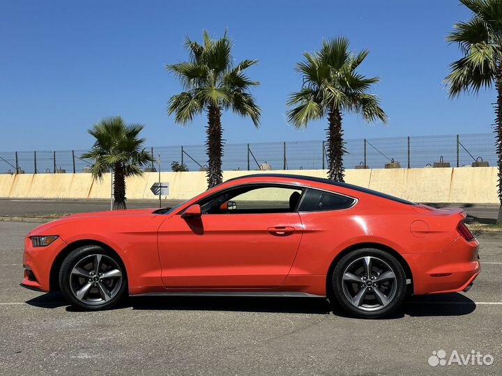 Аренда авто, прокат машины Ford Mustang (Оранжевый