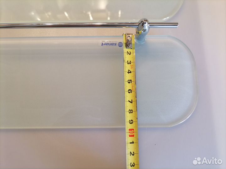 Полки стеклянные sanart для ванной комнаты