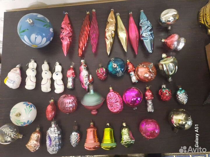 Елочные игрушки СССР