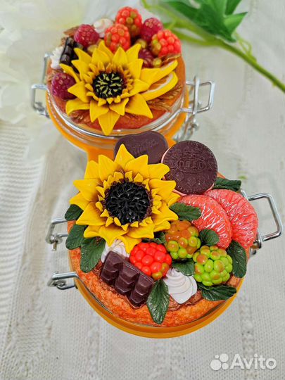 Посуда с декором ручной работы