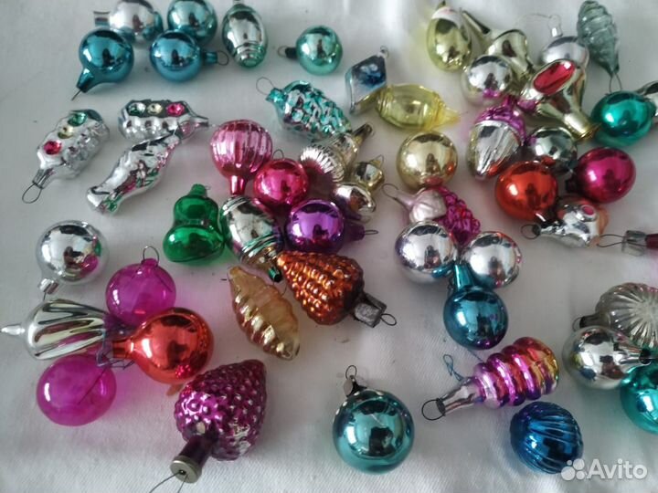 Елоные игрушки СССР 4 см