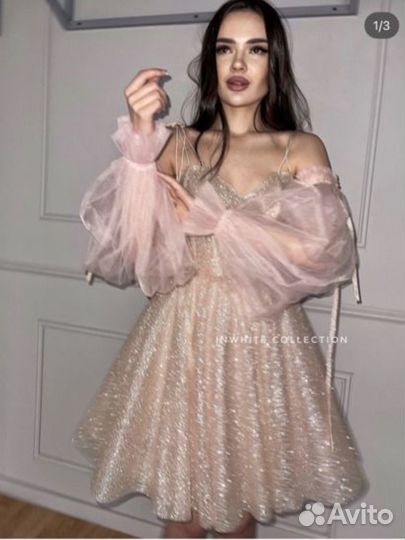 Платье вечернее выпускное свадебное прокат