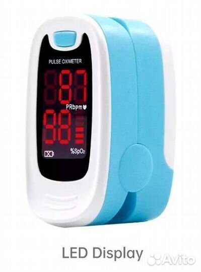 Пульсоксиметр премиум с чехлом новый