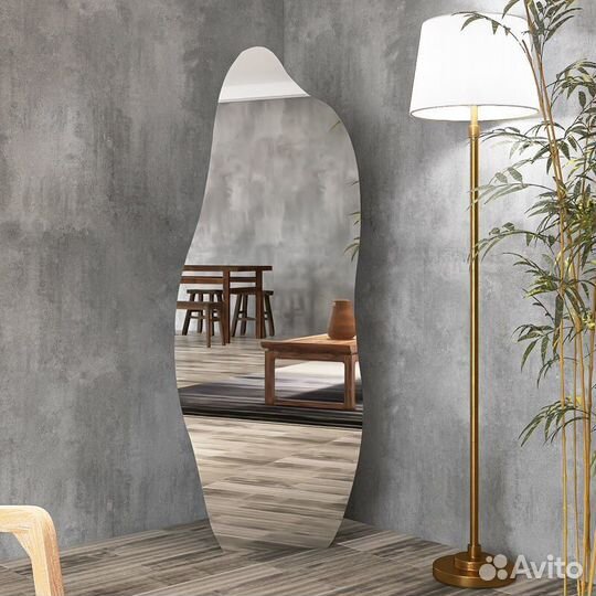 Напольное зеркало в полный рост, асимметрия 180х70