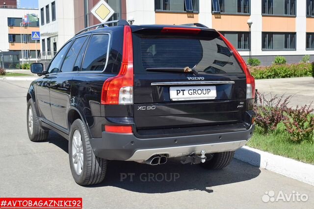 Фаркоп (тсу) прицепное под квадрат для Volvo XC90