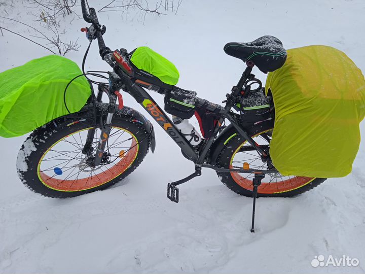 Фэтбайк велосипед для путешествий