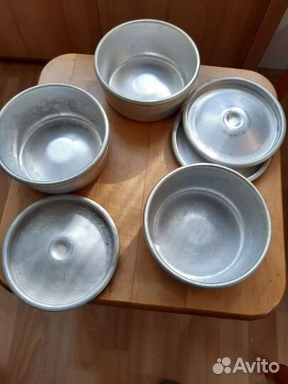 Набор алюминевых плошек