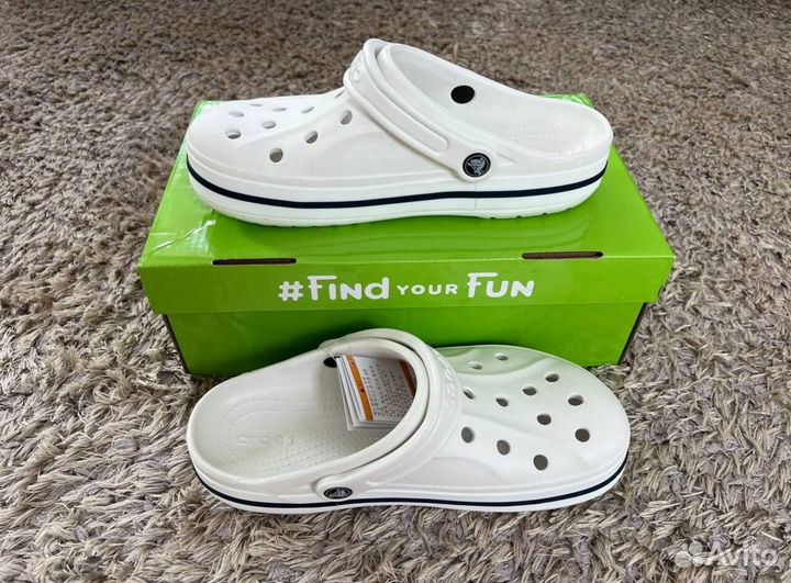 Crocs белые