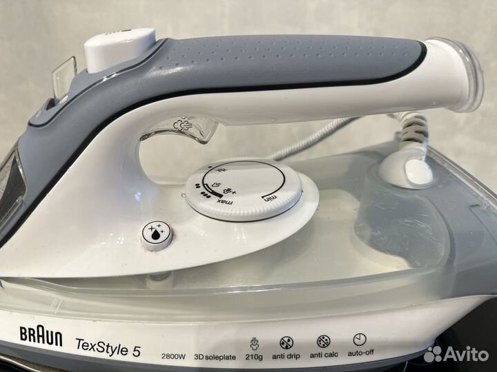 Утюг Braun texstyle 5 паровой (Забронирован)