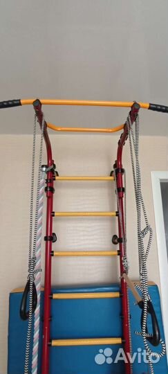 Шведская стенка с турником