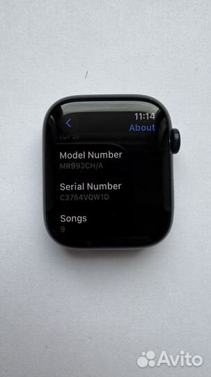 Часы apple watch 9 45 mm