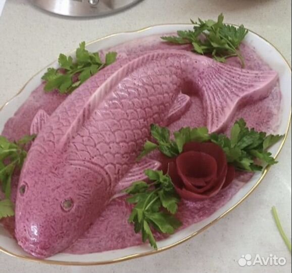 Рыбка форма 2 шт для Татьяны на отправку