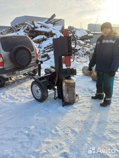 Дровокол гидравлический вертикальной 10 тонн