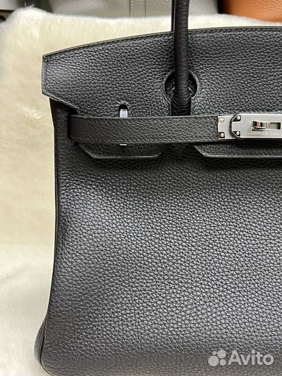 Сумка Hermes Birkin 30 черная togo