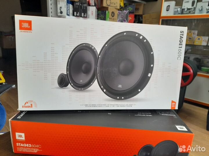Компонентная акустика JBL Stage1 601C 16,5 см