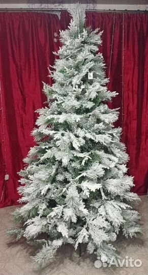 Елка искусственная заснеженная 210