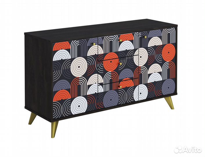 Комод фьюжн арт км-003