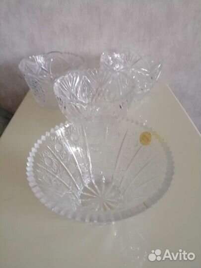 Салатники хрустальные СССР