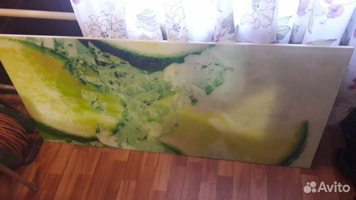 Стеновая панель стекло