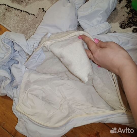 Зимний конверт в коляску