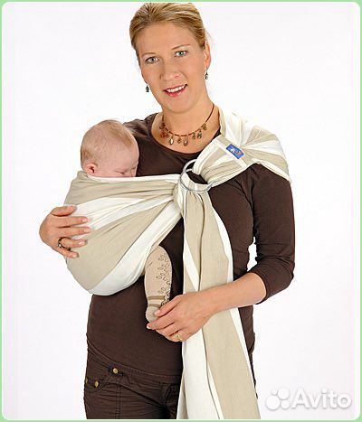 Отрез на слинг с кольцами Hoppediz Германия