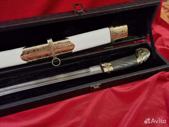 Шашка казачья наградная 3 дола с футляром