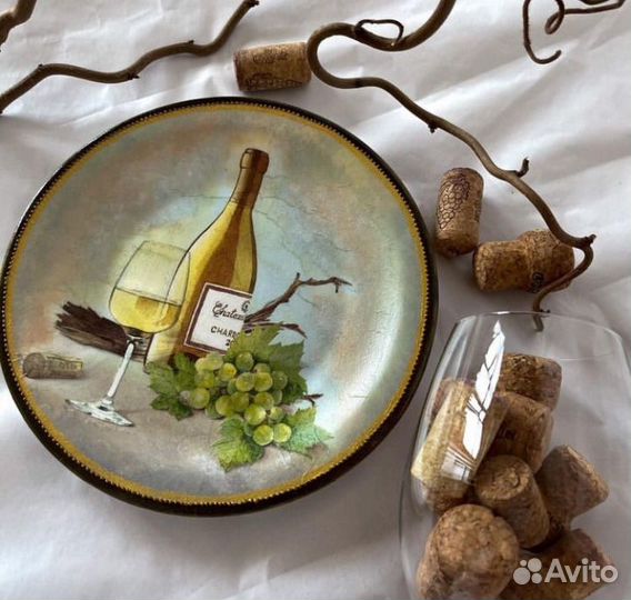 Тарелка декоративная