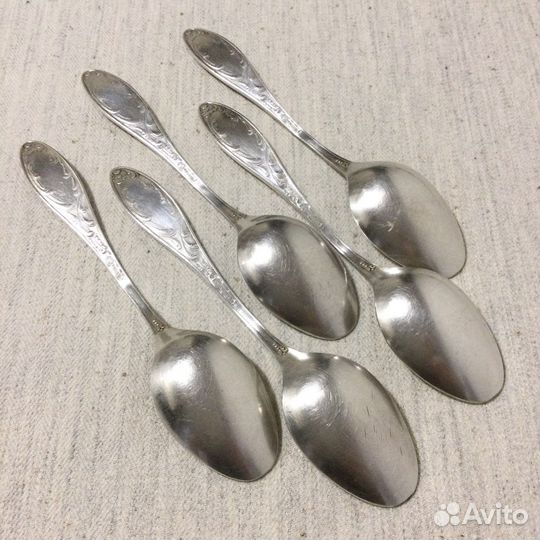 Столовые Приборы Мельхиор «Пламя» Клеймо