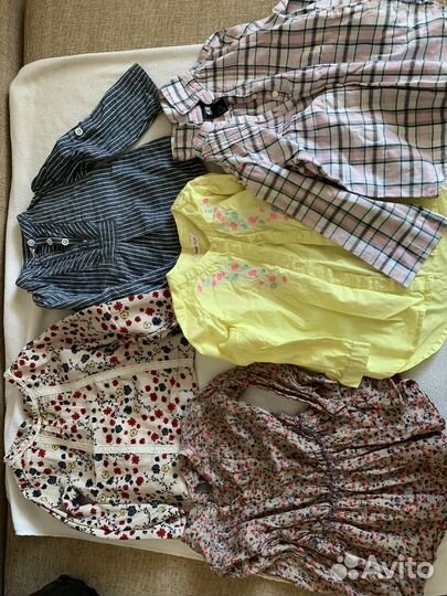 Рубашки на девочку