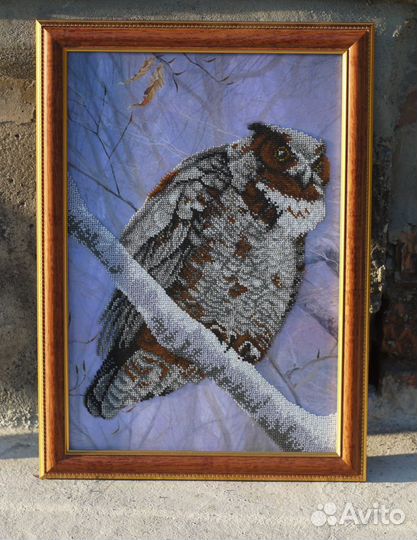 Картины из бисера (животные)
