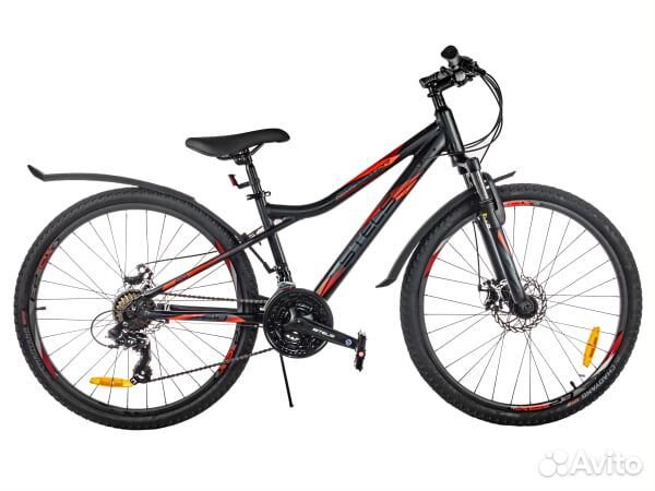 Велосипед Stels Navigator 610 MD V050 Черный/Крас