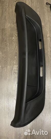 Kia Rio 4 накладка на задний бампер