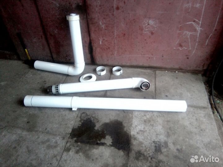 Коаксиальные трубы для настенного котла