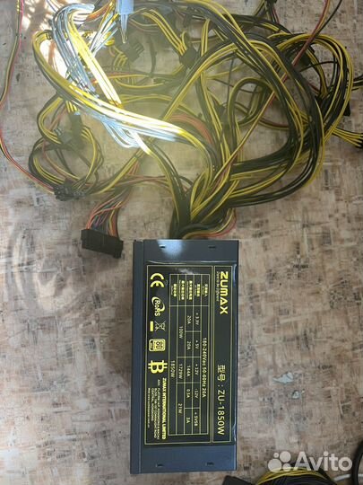 Блок питания zumax 1850w