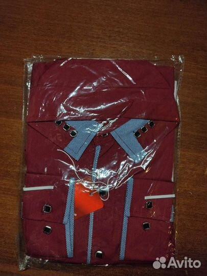 Новая праздничная детская рубашка 30, 33, 35 р