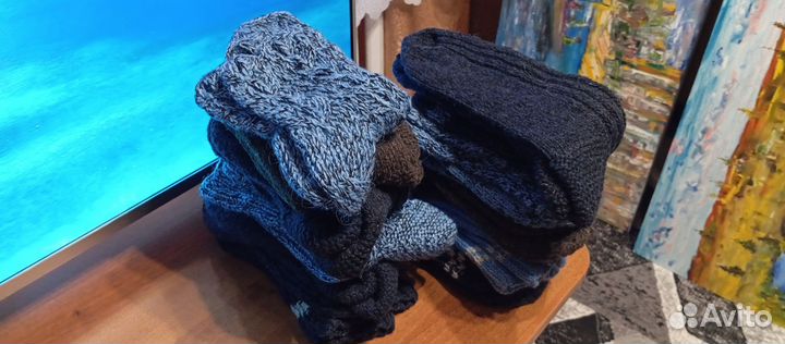 Шерстяные носки