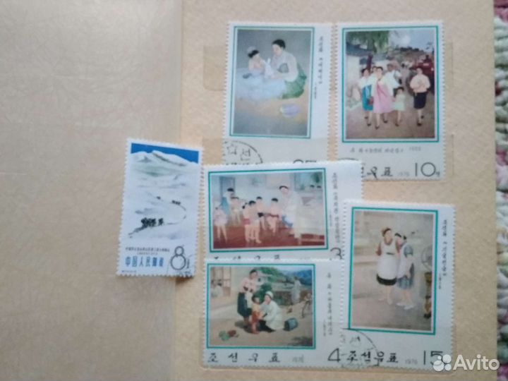 Марки Монголии