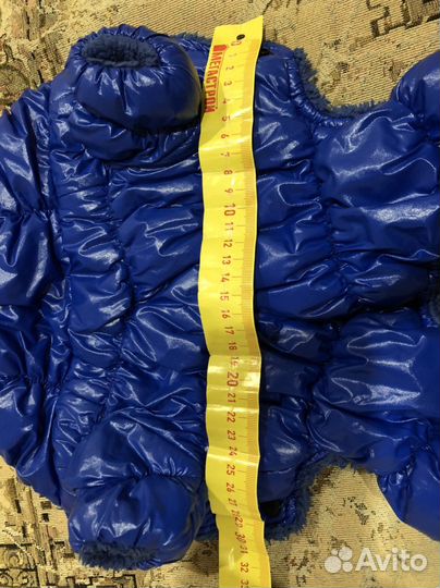 Зимний комбинезон на маленькую собачку