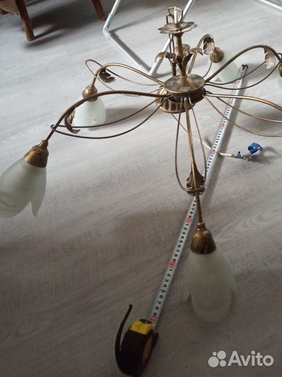 Люстра потолочная бу