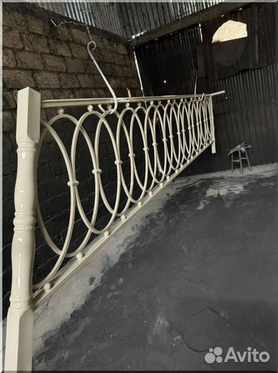 Кованые ворота и калитка